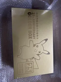 Pokemon Card 25th Anniversary Golden Box Celebration Japan Limited Sealed - Image 1
