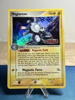 Magneton 16/108 Reverse Holo Rare Ex Power Keepers Stamped Pokemon Card MP - Image 1