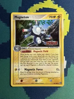 Magneton 16/108 Reverse Holo Rare Ex Power Keepers Stamped Pokemon Card MP - Image 2