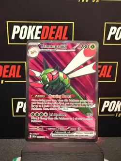 Pokemon TCG Yanmega EX 206/182 Destined Rivals Full Art Card - Image 1