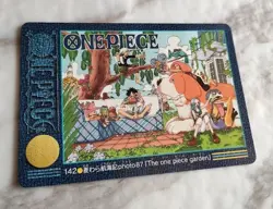 ONE PIECE VISUAL ADVENTURE CARD 142 Monkey D. Luffy Japanese BANDAI 2001 F/S - Image 1