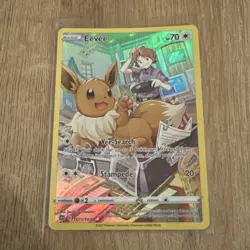 Pokemon TCG Card Eevee TG11/TG30 Brilliant Stars Trainer Gallery - NM - Image 1