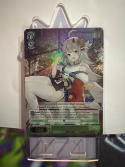 Weiss Schwarz Azur Lane Hibiki AZL/S102-TE42R RRR English Card - Image 1
