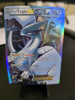 Pokemon TCG Lugia EX Legendary Treasures Holo Rare Card 134/135 FAN ART CARD - Image 3