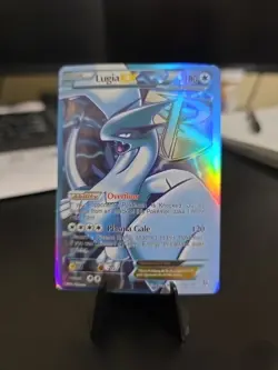 Pokemon TCG Lugia EX Legendary Treasures Holo Rare Card 134/135 FAN ART CARD - Image 4