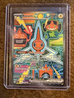 Pokemon Cards Rotom ex 126/094 Phantasmal Flames Special Illustration Rare NM - Image 1