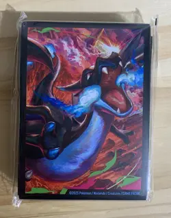 Phantasmal Flames UPC 65 Count Card Sleeves - New & Sealed - Pokemon - Image 1