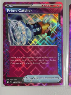 Pokemon Temporal Forces Cards Hero's Cape 152/162 & Prime Catcher 157/162 - Image 3