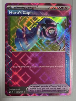 Pokemon Temporal Forces Cards Hero's Cape 152/162 & Prime Catcher 157/162 - Image 5