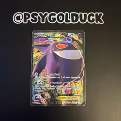 Gengar EX 114/119 X & Y Phantom Forces Ultra Rare Full Art Holo Pokemon Card HP - Image 1