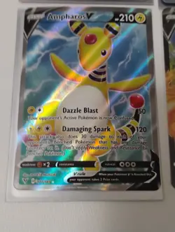 Pokemon Illustration Rare/Meowth,Flareon Black Star Promo/Full Art Holo Cards - Image 4