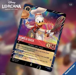 Disney Lorcana Magical Places Stitch Rapunzel Donald Duck EPCOT Promo Cards - Image 2