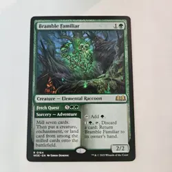 Bramble Familiar Wilds of Eldraine NM MTG Magic the Gathering 164 - Image 1