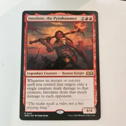 Imodane the Pyrohammer Wilds of Eldraine Near Mint MTG Magic the Gathering 137 - Image 1