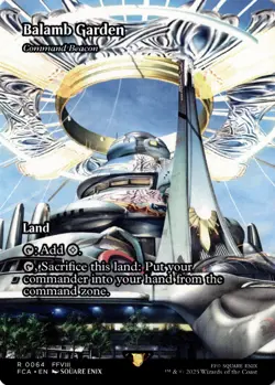 Balamb Garden Command Beacon 64 Showcase Final Fantasy Magic MTG NM - Image 1