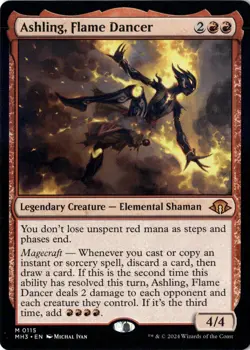 Ashling, Flame Dancer Modern Horizons 3 Normal NM Magic MTG M 115 - Image 1