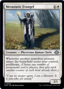 Metastatic Evangel Modern Horizons 3 Normal NM Magic MTG U 35 - Image 1