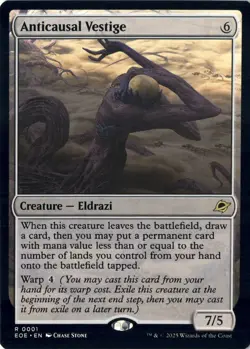 Anticausal Vestige Edge of Eternities Normal NM Magic MTG R 1 - Image 1