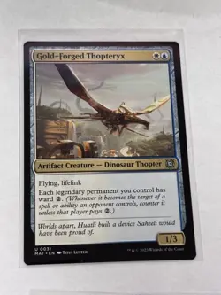 Gold-Forged Thopteryx March of the Machine: The Aftermath #31 - Image 1