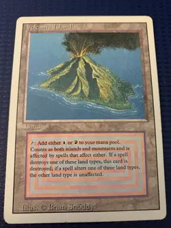 Volcanic Island Revised Edition Regular: Moderately Played - Image 1