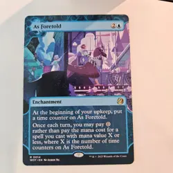 As Foretold Wilds of Eldraine Enchanting Tales 14 NM MTG Magic the Gathering - Image 1