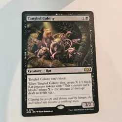 Tangled Colony Wilds of Eldraine 113 NM MTG Magic The Gathering - Image 1