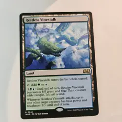 Restless Vinestalk Wilds of Eldraine 261 NM MTG Magic the Gathering - Image 1