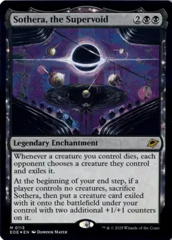Sothera, the Supervoid Edge of Eternities Foil NM Magic MTG M 115 - Image 1