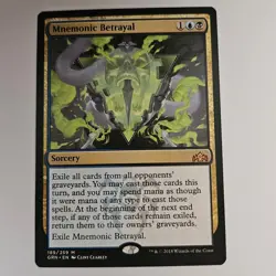 Mnemonic Betrayal Guilds of Ravnica 189 LP MTG Magic the Gathering - Image 1