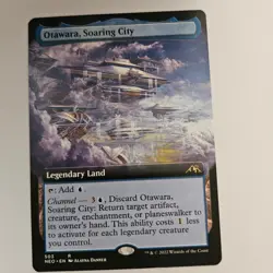Otawara Soaring City Extended Art Kamigawa Neon Dynasty 503 LP MTG - Image 1