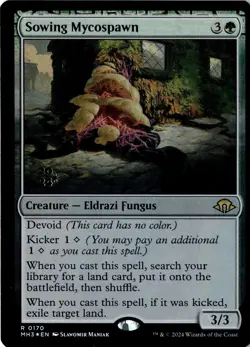 Sowing Mycospawn Modern Horizons 3 Foil MTG NM Magic the Gathering 170 - Image 1