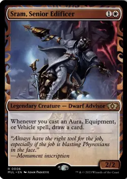 Sram Senior Edificer March of the Machine Multiverse Legends MTG NM 6 - Image 1