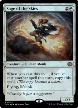Sage of the Skies Tarkir: Dragonstorm Foil NM Magic MTG R 22 - Image 1
