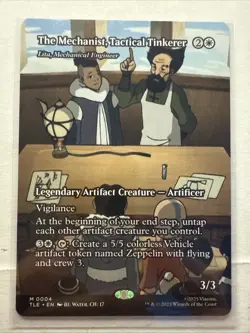 The Mechanist, Tactical Tinkerer - 4 -MTG Avatar: The Last Airbender -Borderless - Image 1