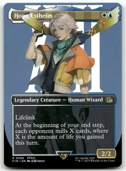 Hope Estheim (Borderless) #396 MTG Final Fantasy FIN NM X1 - Image 1