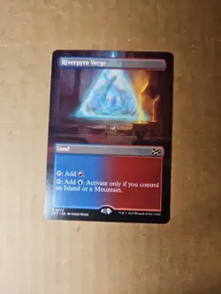 Magic the Gathering Riverpyre Verge (Borderless) Aetherdrift Rare NM Free Ship - Image 1