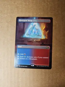 Magic the Gathering Riverpyre Verge (Borderless) Aetherdrift Rare NM Free Ship - Image 2
