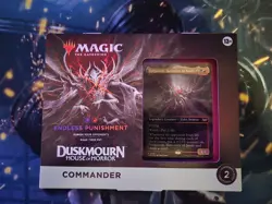 MTG, Magic the Gathering, Duskmourn, Endless Punishment Commander Deck - Image 1
