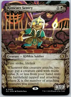 Kinscaer Sentry (Showcase) Foil R Lorwyn Eclipsed 300 NM - Image 1