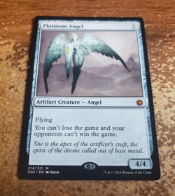 Platinum Angel - Conspiracy: Take the Crown CN2 MTG Magic - Lightly Played - Image 1