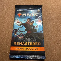 MTG Magic the Gathering Ravnica Remastered Draft Booster Pack - Image 1