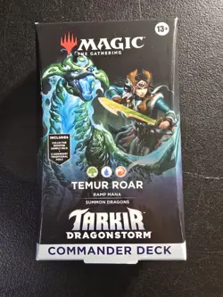 Magic the Gathering Tarkir Dragonstorm Commander Deck TEMUR ROAR - NEW SEALED - Image 1