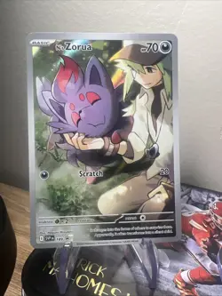 N's Zorua SVP189 SV: Pokemon Journey Together ETB Black Star Promo - Image 1