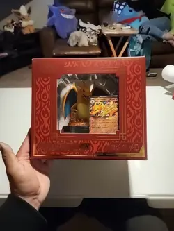 Pokemon Charizard ex Super Premium Collection Factory Sealed Box 10 Boosters - Image 1