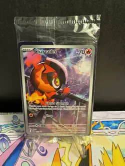 Pokemon TCG: Charcadet 022 ETB Black Star Promo - Phantasmal Flames - NM/SEALED - Image 2