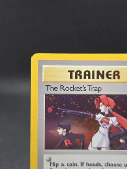 The Rocket's Trap 019/132 Pokemon Gym Heroes Holo - LP - Image 2