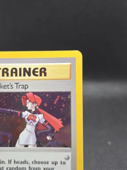 The Rocket's Trap 019/132 Pokemon Gym Heroes Holo - LP - Image 3