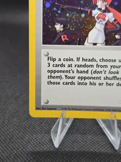 The Rocket's Trap 019/132 Pokemon Gym Heroes Holo - LP - Image 5
