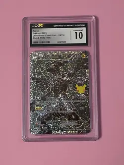 Zekrom 114/114 Pokemon Celebrations Classic Collection CGC 10 - Image 1