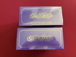 Pokemon Scarlet and Violet Base Set Miraidon Elite Trainer Box LOT OF 2 NEW - Image 3